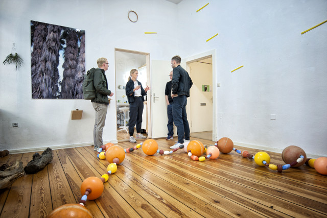Moritz Heuberger zu Besuch im Kulturhaus Scöneberg